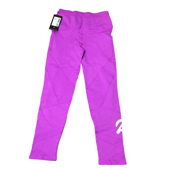 NWT Nux Peloton Women Seamless Shapeshifter Purple 7/8 Legging Yoga Gym Small - Picture 1 of 7